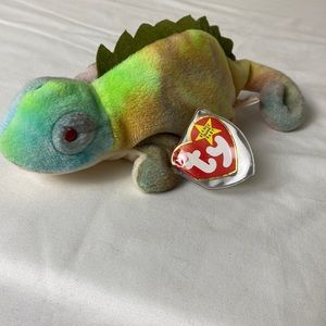 TY 1997 retired Iggy the Iguana beanie baby